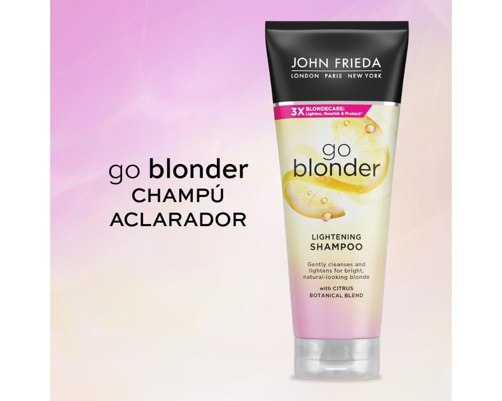 John Frieda Sheer Blonde Go Blonder Lightening Shampoo, 250 ml by John Frieda
