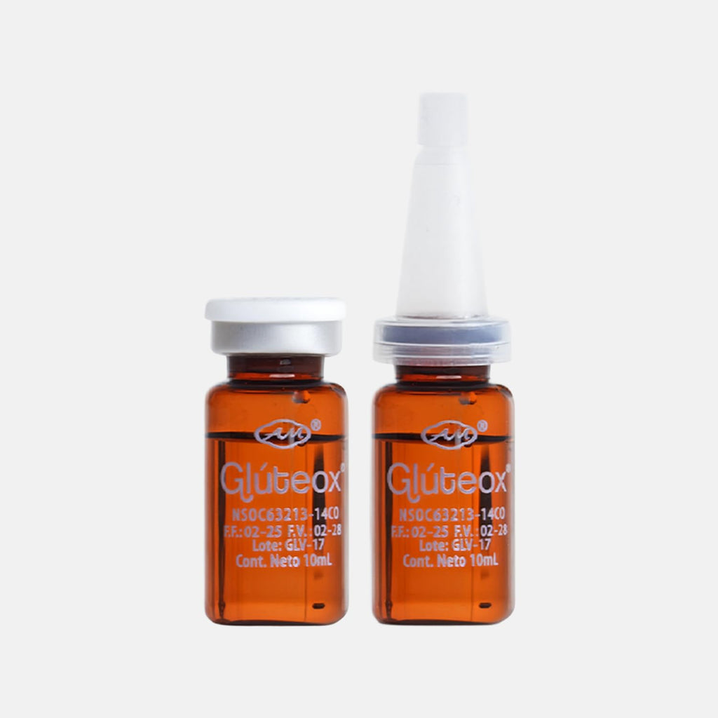 AM Armesso | Gluteox – Buttocks Firming & Lifting Serum | With DMAE, Organic Silica, Hyaluronic Acid & Antioxidants | For Professional Cosmetic Use Only | 5x10mL Vials