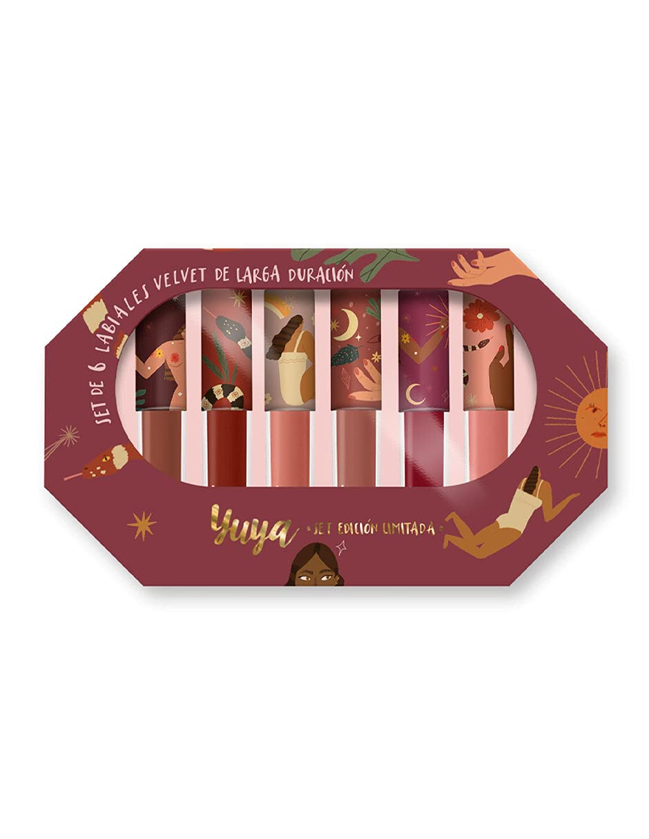 YuYa Cruelty-Free Lipstick - Long-Lasting, Intense Color with Velvet Finish & Exclusive Cap Design - A Must-Have for Any Look!