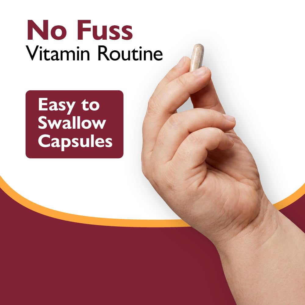 Celebrate Vitamins Bariatric Multivitamin with Iron 45 mg - Post Surgery Easy to Swallow Veggie Capsules for Gastric Sleeve & Bypass Patients, with Vitamin A, D & E, 3 Months Supply (180 Capsules)