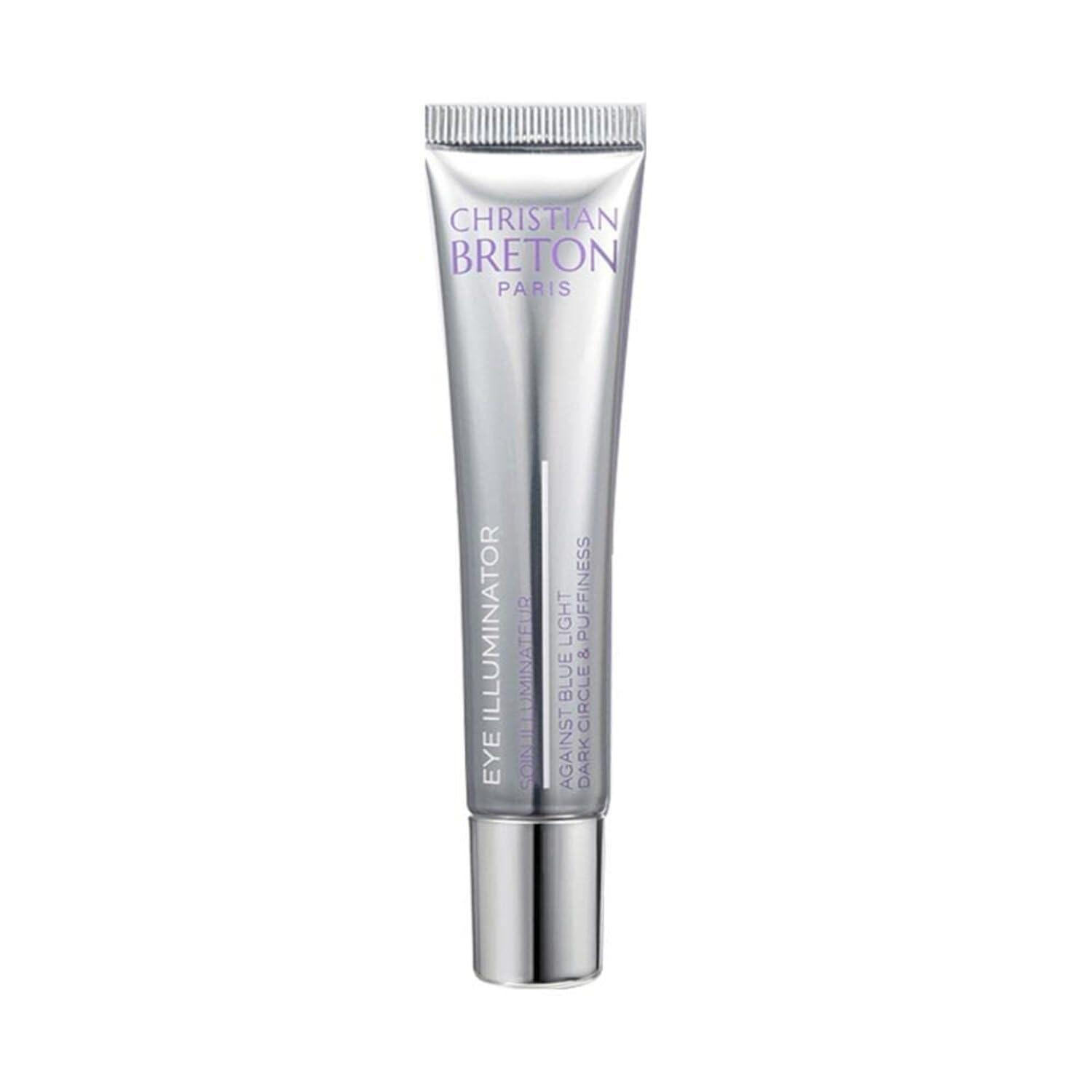 Christian Breton Eye Illuminator - Hydrating Under Eye Cream for Tired, Dull Eyes - Squalane & Botanical Extracts - Ophthalmologist-Tested, Made in France - 15 ml / 0.45 oz