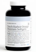 BIG BOLD HEALTH Dutch Harbor Omega Maintain Softgels - Premium Alaskan Cod Liver Oil (120 Count) - Sustainably Sourced Omega-3 Supplement with EPA, DHA, DPA - Natural Vitamins A & D - MSC Certified
