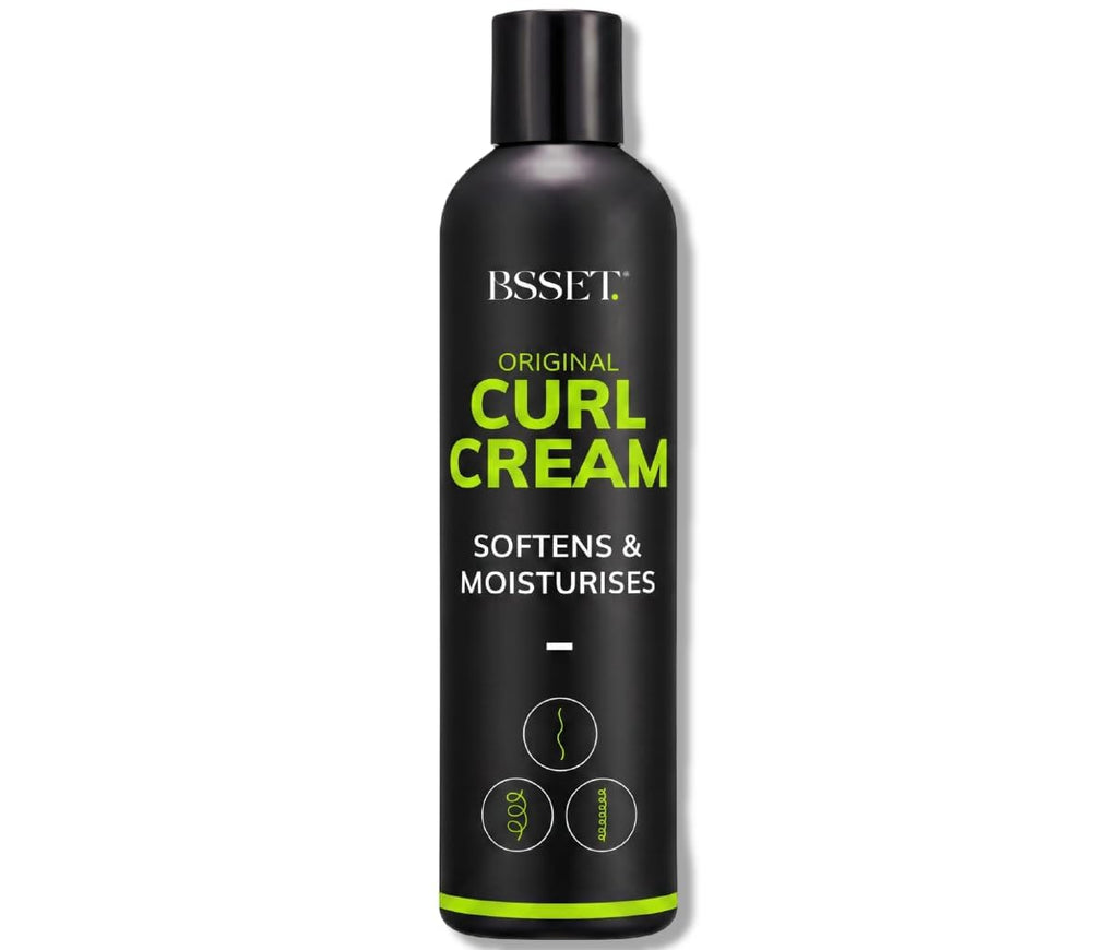 BSSET Defining Curl Cream with Jamaican Black Castor Oil and Olive Oil - 250ml