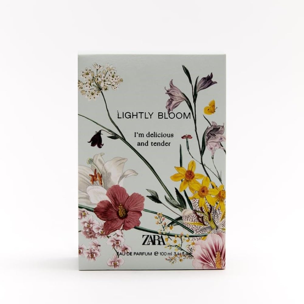 Zara Lightly Bloom Perfume for Women EDP Eau De Parfum 100 ML (3.4 FL. OZ)