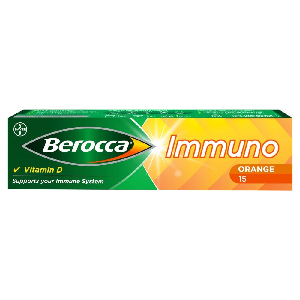 Berocca Immuno 15s X 4 Packs (60 Tablets)