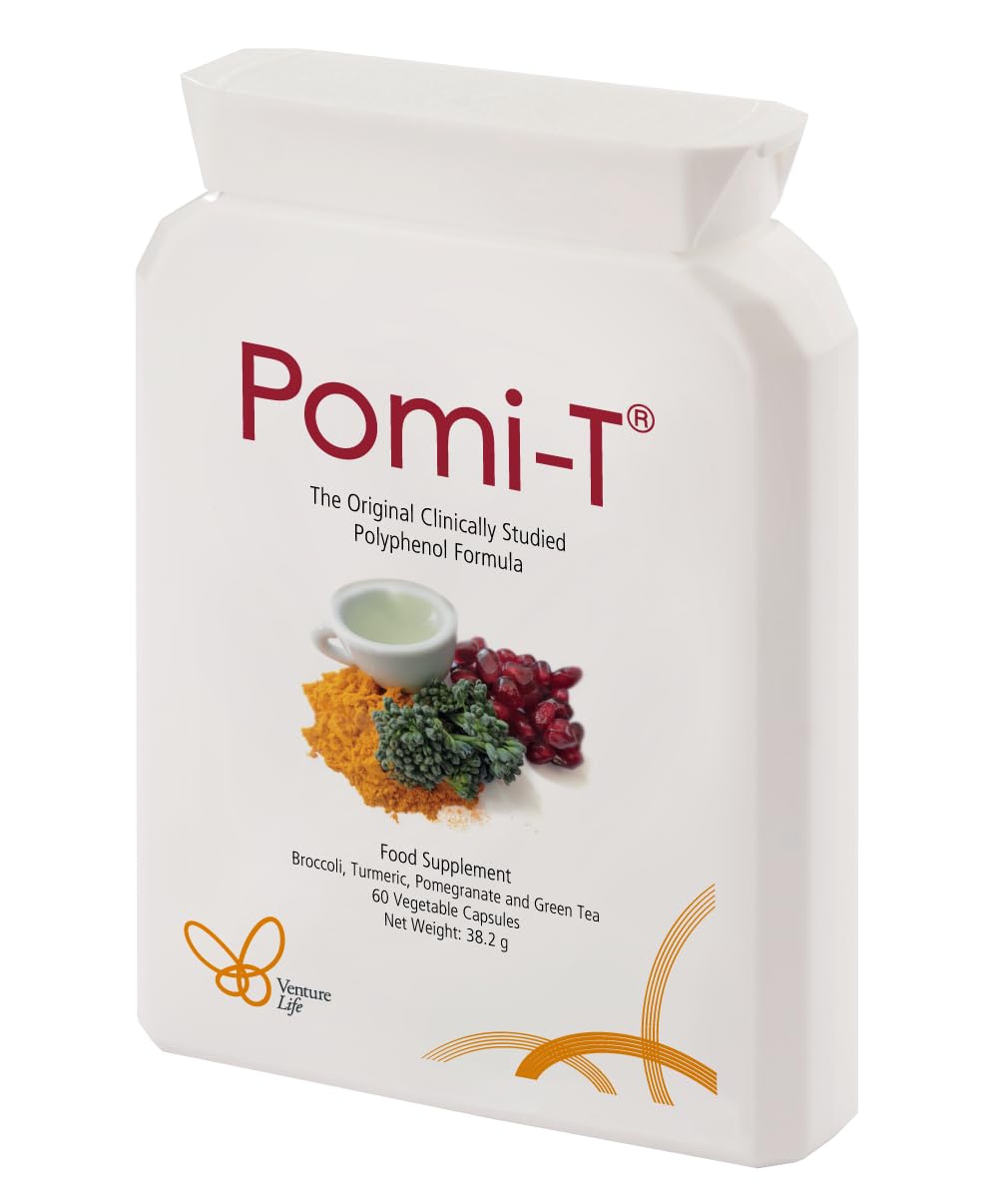 Pomi-T Polyphenol Food Supplement 60 Capsules (Pack of 4)