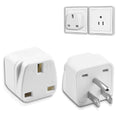 UK to US Plug Adapter, 2 Pack UK to US Adapter, UK to US Plug Adapter, US Plug Adapter