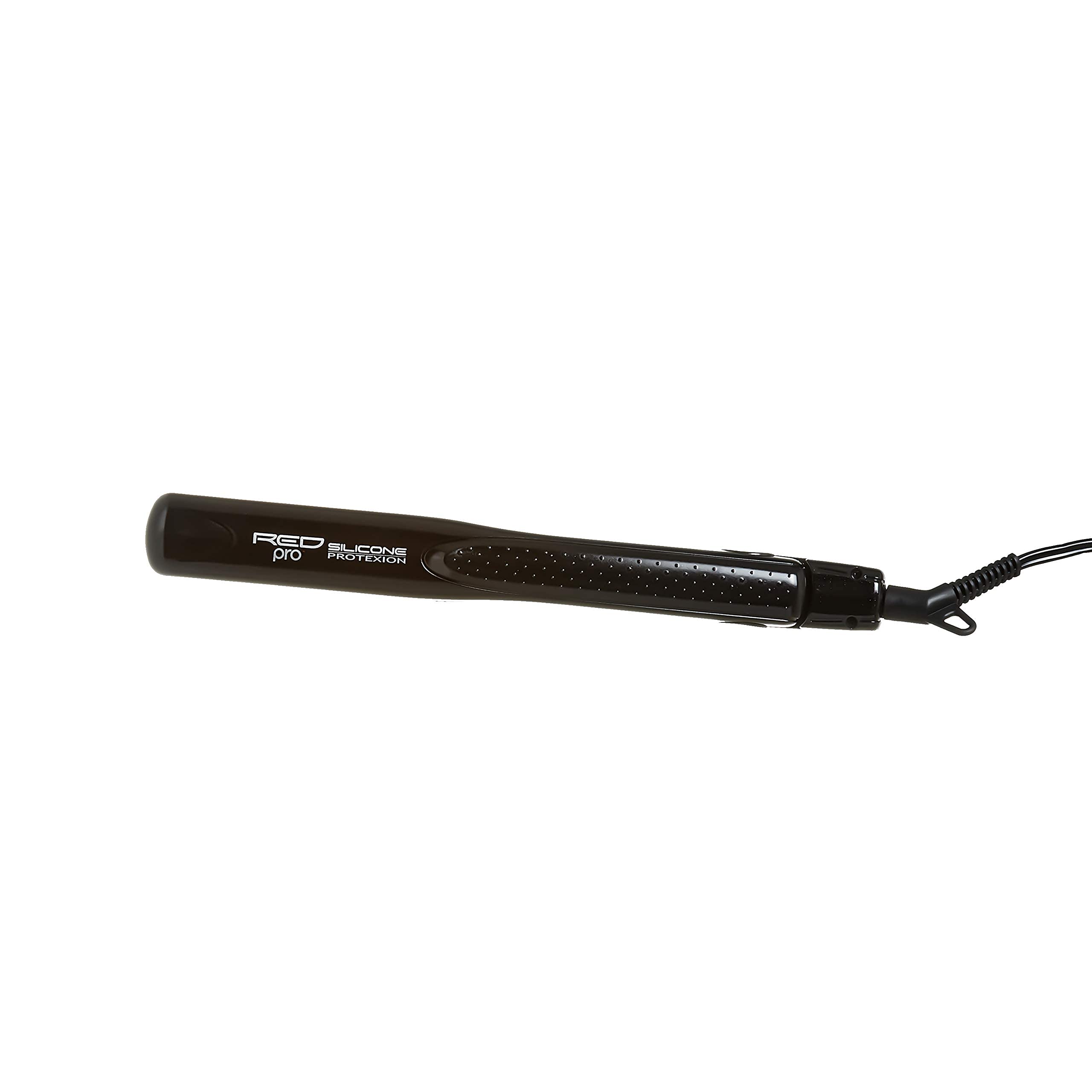 Red Pro Hair Straightener Silicone Protexion Flat Iron 1 Inch, Adjustable Temperature Setting, Ultra Thin, Lightweight, Suitable for All Hair Types