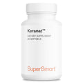 Supersmart - Keranat (Advanced Formula with Biotin) - Hair Supplement for Volume & Growth - Hair Loss Vitamins | Non-GMO & Gluten Free - 60 Softgels