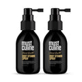 Mustculine Masculine Beard Growth Vitamin Spray for Fuller, Stronger, Longer, and Bushier Beards (2 Pack)