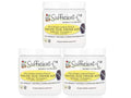 Sufficient-C High Dose Vitamin C Lemon Peach Immune-Ade Drink Mix - 125 gram Three (3) Pack