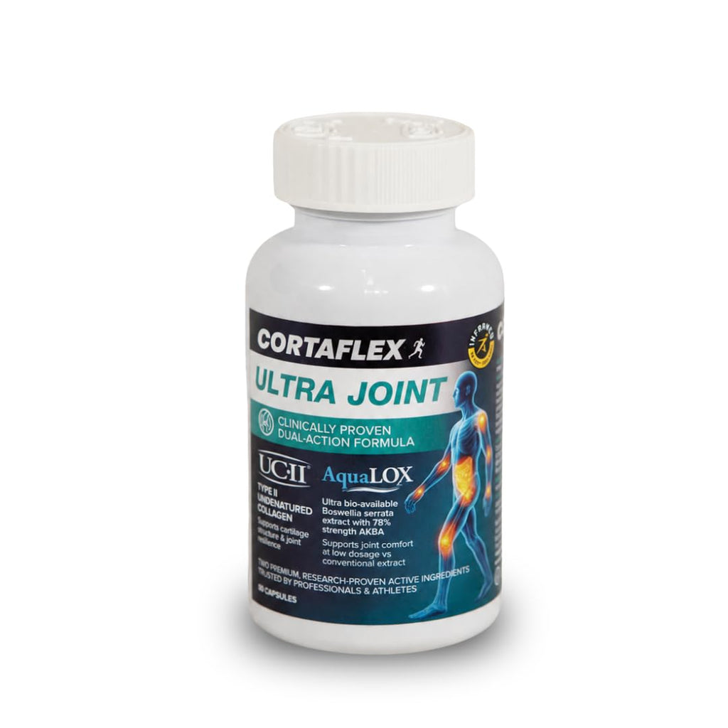 Cortaflex Ultra (60 x 450mg Tablets) Glucosamine And Chondroitin Premium Health Supplements. Comprehensive Support for Joints & Mobility. Enriched with Turmeric, Hyaluronic Acid, Vitamin C & Manganese