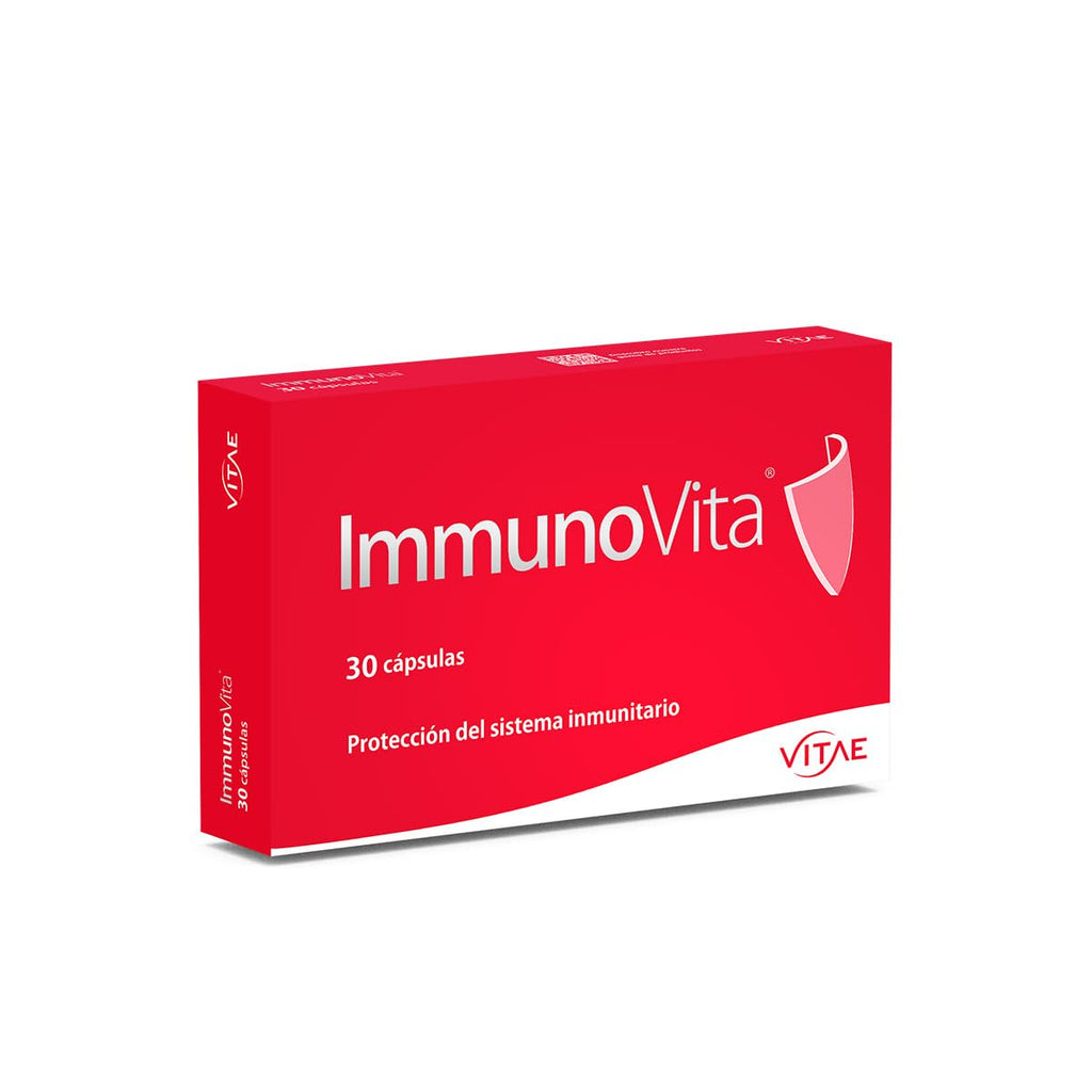 Vitae ImmunoVita 30 Capsules | Yeast Betaglucans, Vitamin D3, Vitamin B6 and Zinc | Activate Defenses | Strengthen the Immune System
