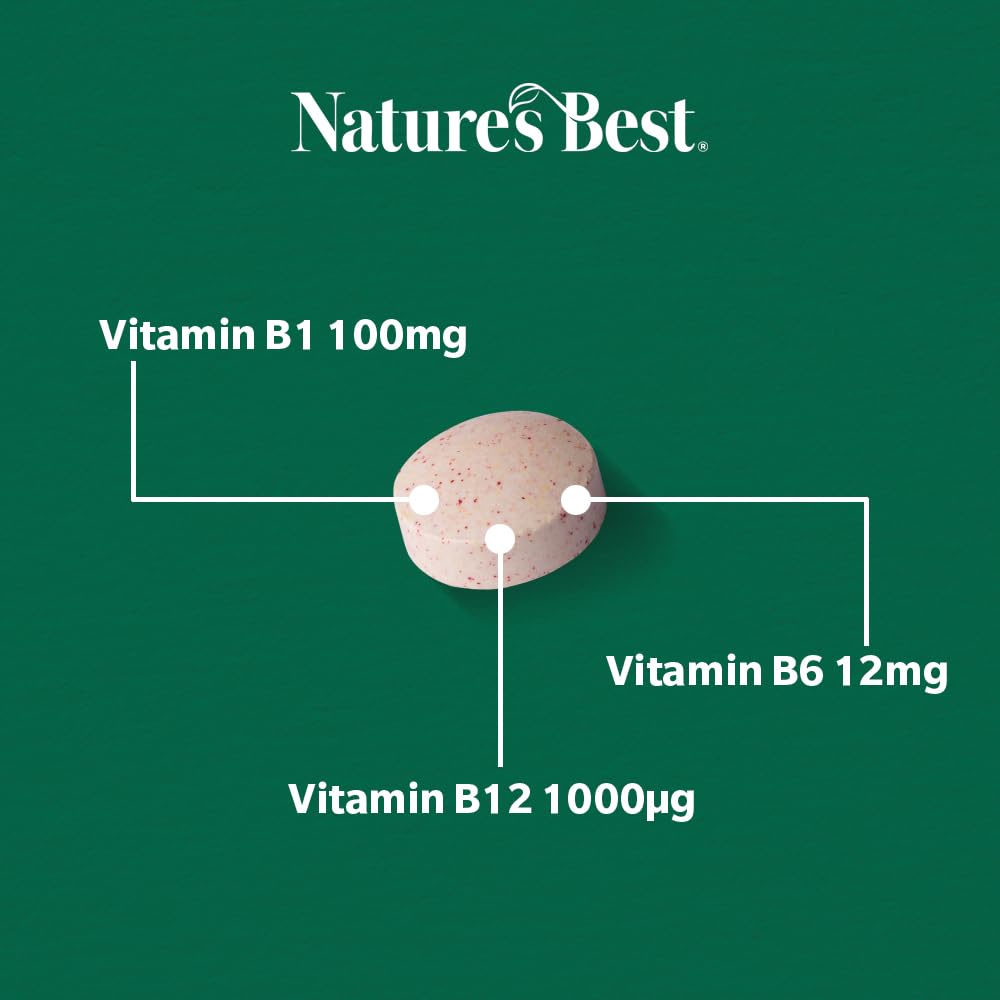 Nature's Best Neuro, B, Vitamin B Complex 1, a, Day, 90 Tablets