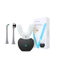 V-WHITE Adults Auto Brush Ultrasonic U-Shaped Toothbrush – 360° Teeth Cleaning, Hands-Free Electric Autobrush – Gum Protection, Waterproof IPX7, Wireless Charging