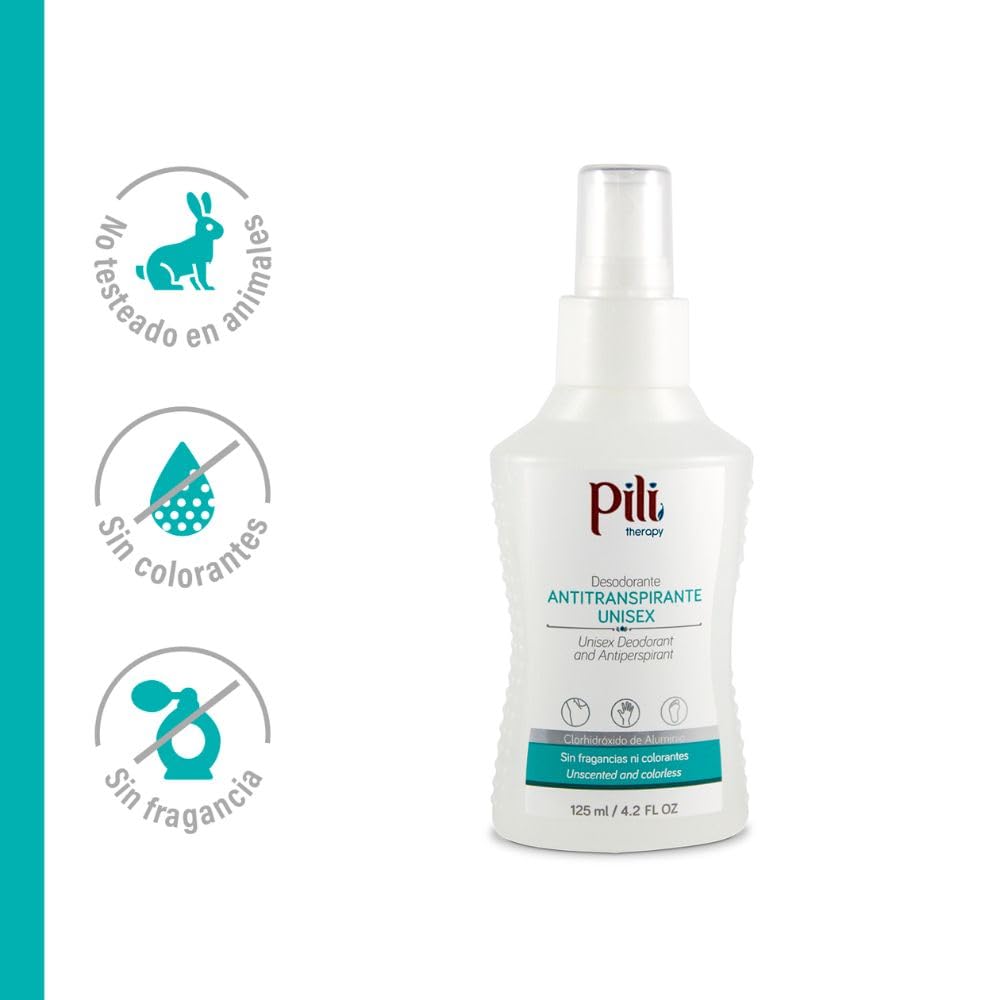 Pili desodorante antitranspirante unisex (3 Pack) unisex antiperspirant deodorant pili
