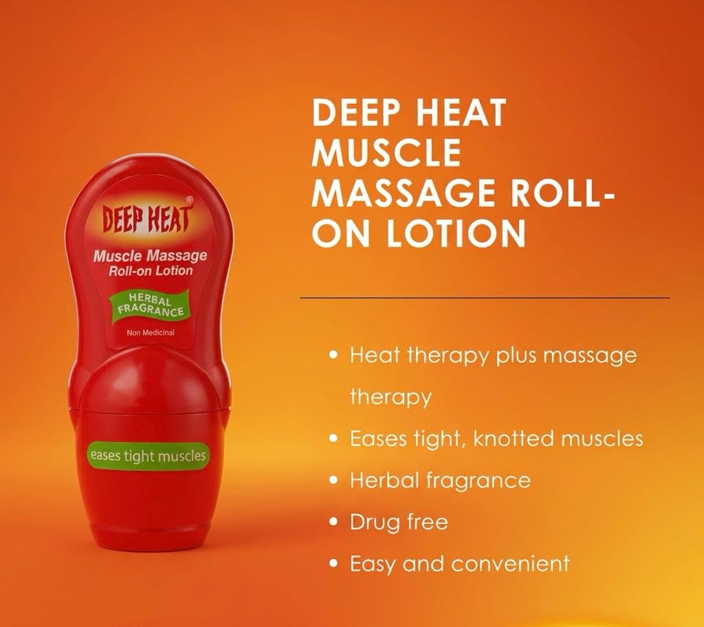 Orginal Deap Heat Lotion On Roll Pack -4