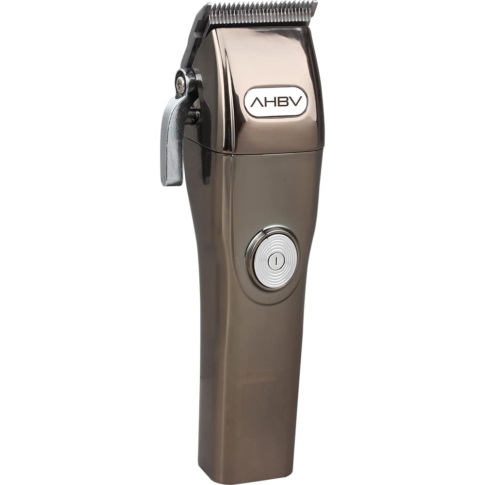 Common Wealth AHBV Professional Cordless Li Fade Clipper & Trimmer Set Haircut Kit with Charging Stands & Guide Combs
