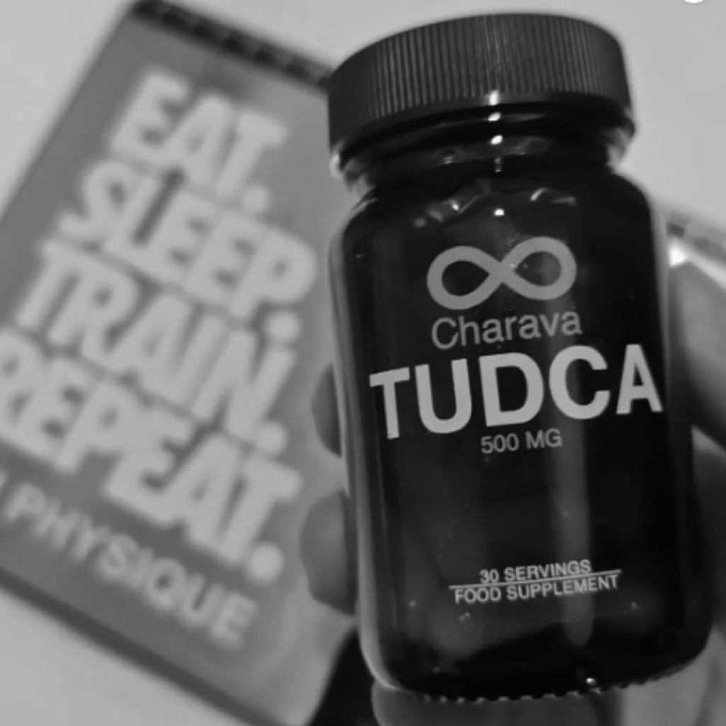 Charava Tudca Supplement 500mg - 30 Vegetarian Capsules, UK 3rd Party Tested for Liver Health Detox & Cleanse, Bile Salts Supplement Powder, Original UK, GMP Certified