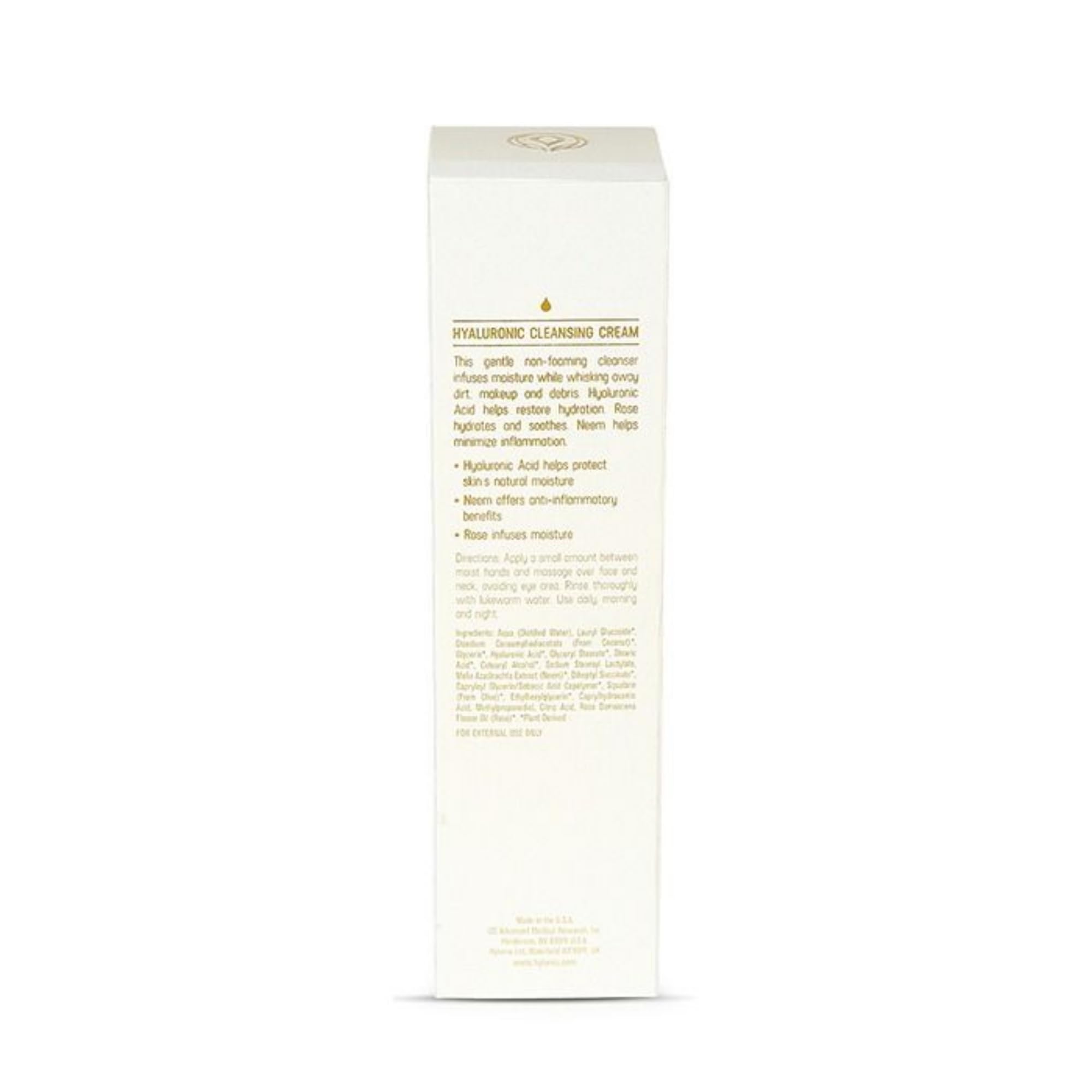 Hylunia Hyaluronic Cleansing Cream, 5.1 FL oz