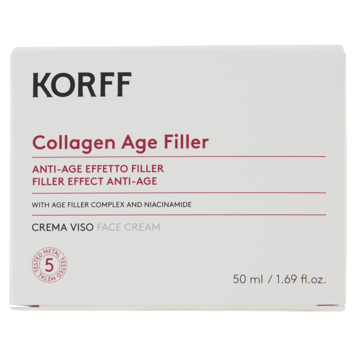 Korff Collagen Age-Filler Face Cream 50ml | Anti-Aging Care