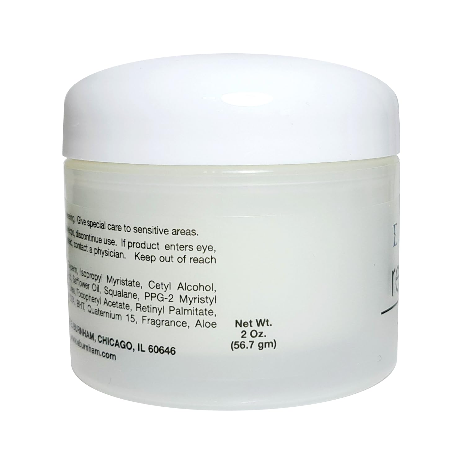 E. Burnham Retinol Ultra Rich Night Créme with Aloe 2 Oz. - Facial Night Cream Moisturizer