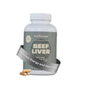 Zen Principle Ultra-Pure Desiccated Beef Liver, Grass-Fed & Finished New Zealand, No Hormones or GMOs, Natural Energy & Workout Support with Iron, Amino Acids & Vitamins. 180 Capsules