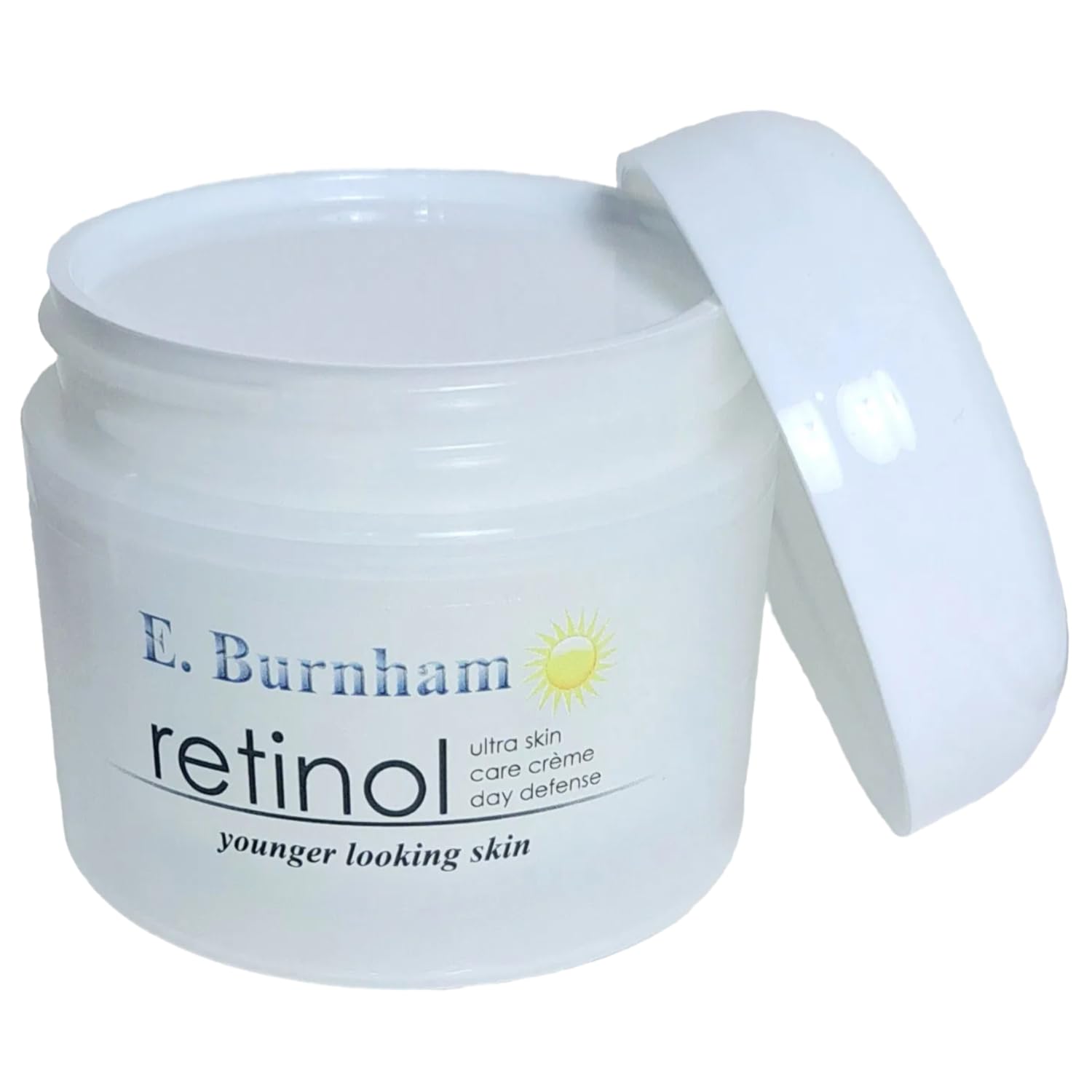 E. Burnham Retinol Ultra Skin Care Créme Day Defense 2 Oz. - Daily Facial Moisturizer Cream With Retinol