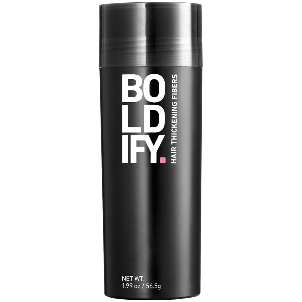 BOLDIFY Hair Fibers (56.5g) - Fill In Thinning and Fine Hair for an Instantly Fuller, Thicker Look - 14 Shades for Women & Men - Light Brown