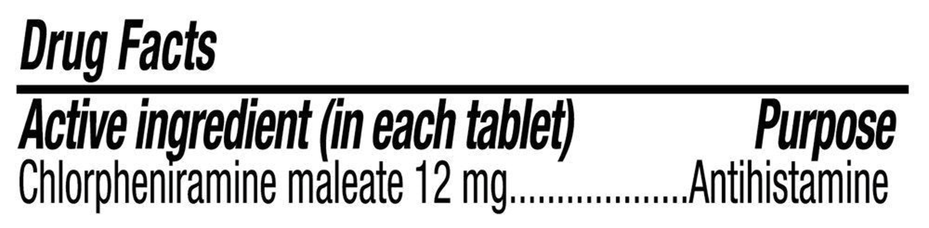 Chlorphenirami Chlorphenirami