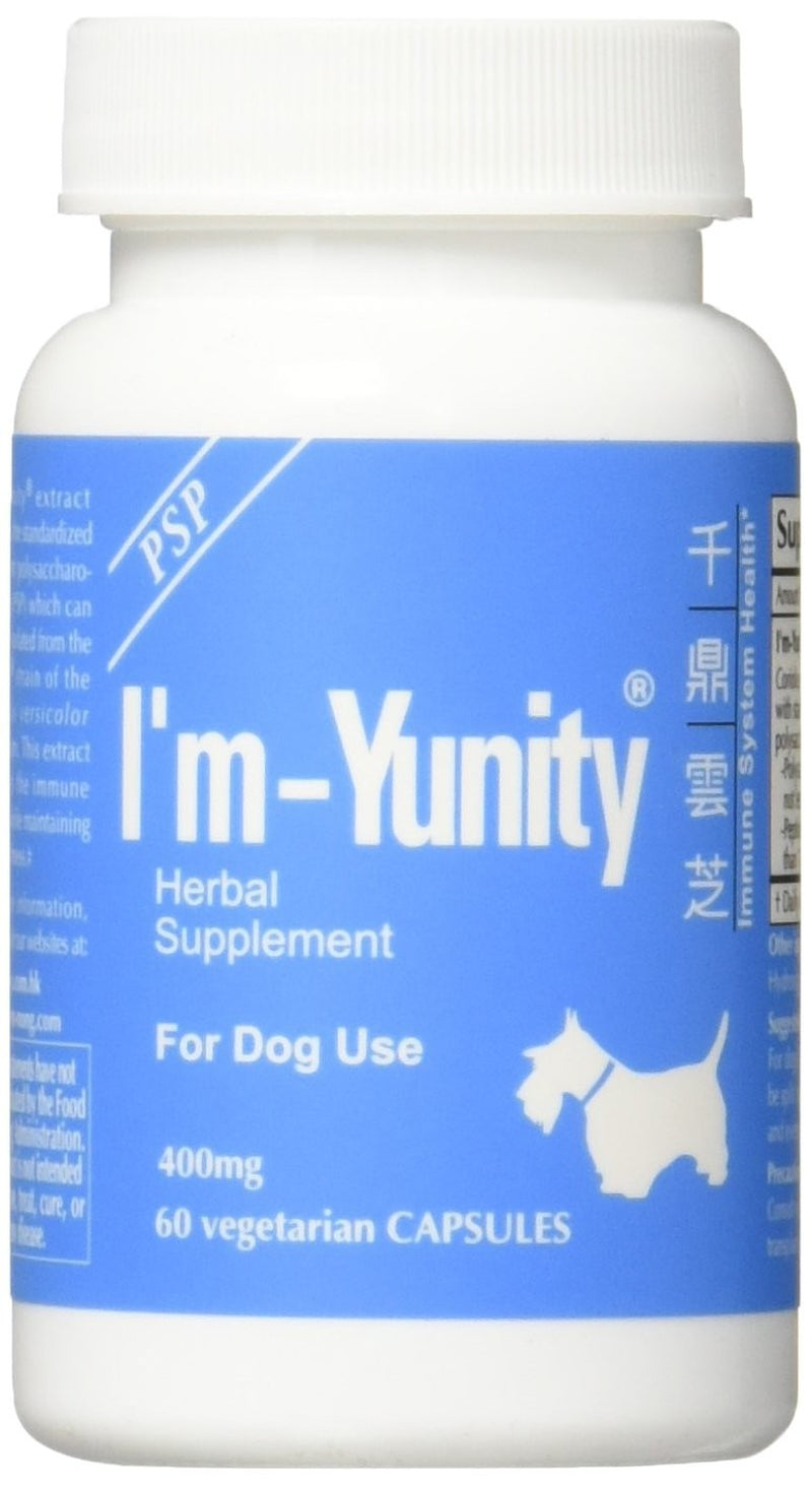 I'M-Yunity for Dogs (Regular Size 60 Capsules)