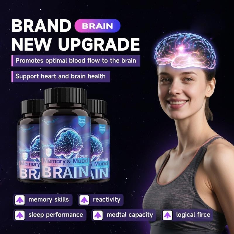 ROYAVITA plus Memory and Concentration Brain Supplement