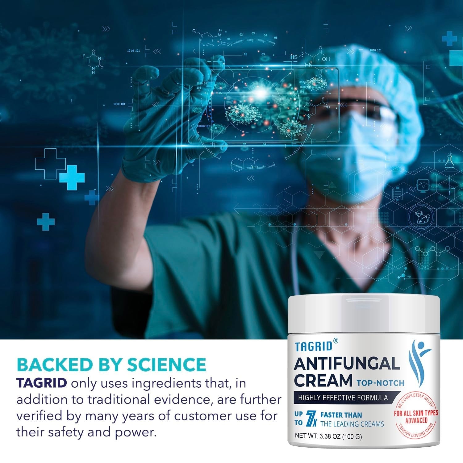 TAGRID Top-Notch Antifungal Cream