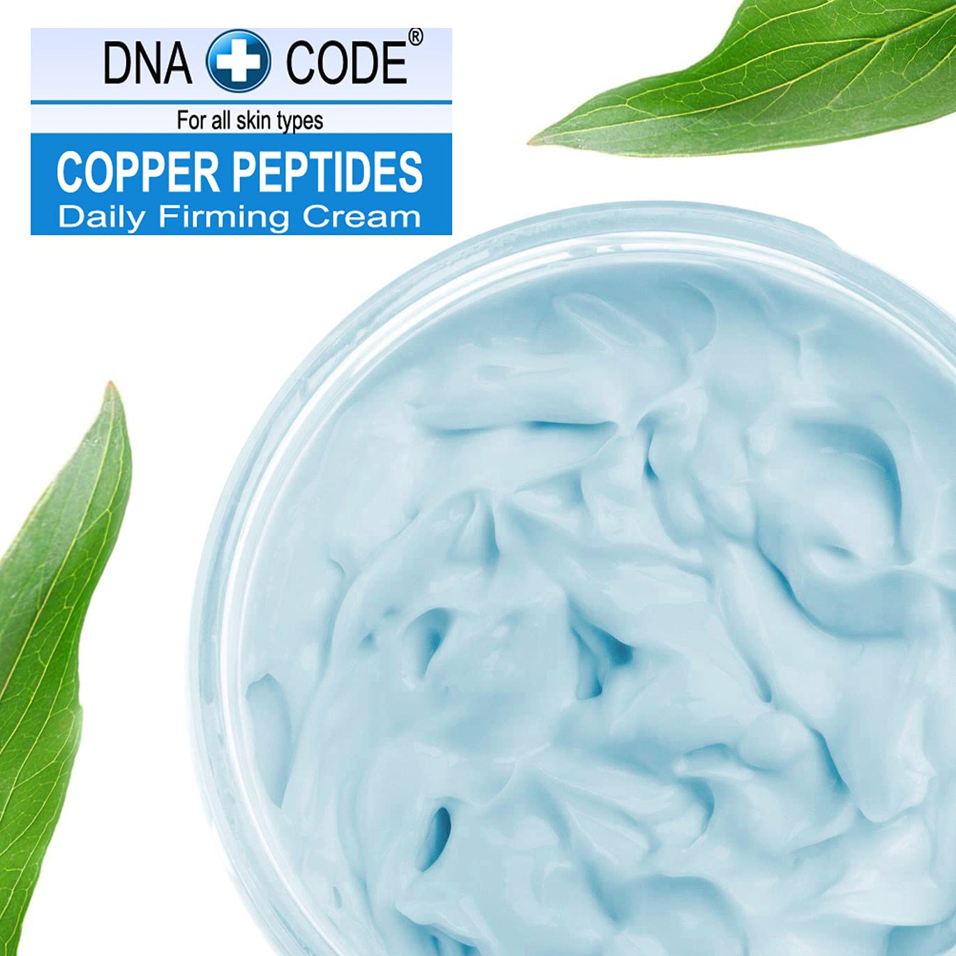 DNA CODE Skin Care Magic Firming Cream-Copper Peptides Daily Firming Cream-Argireline, Matrixyl 3000, SNAP-8, Pentapeptide-18 (Leuphasyl), SYN-AKE, Copper Peptide,Syn-Coll, Syn-Tacks