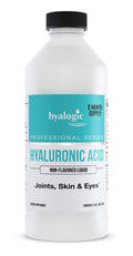 Hyalogic Hyaluronic Acid Liquid Supplement - 50mg High Molecular Weight Hyaluronic Acid for Joints, Advanced Joint Support, Vegan Oral Hydration Formula, 10 oz