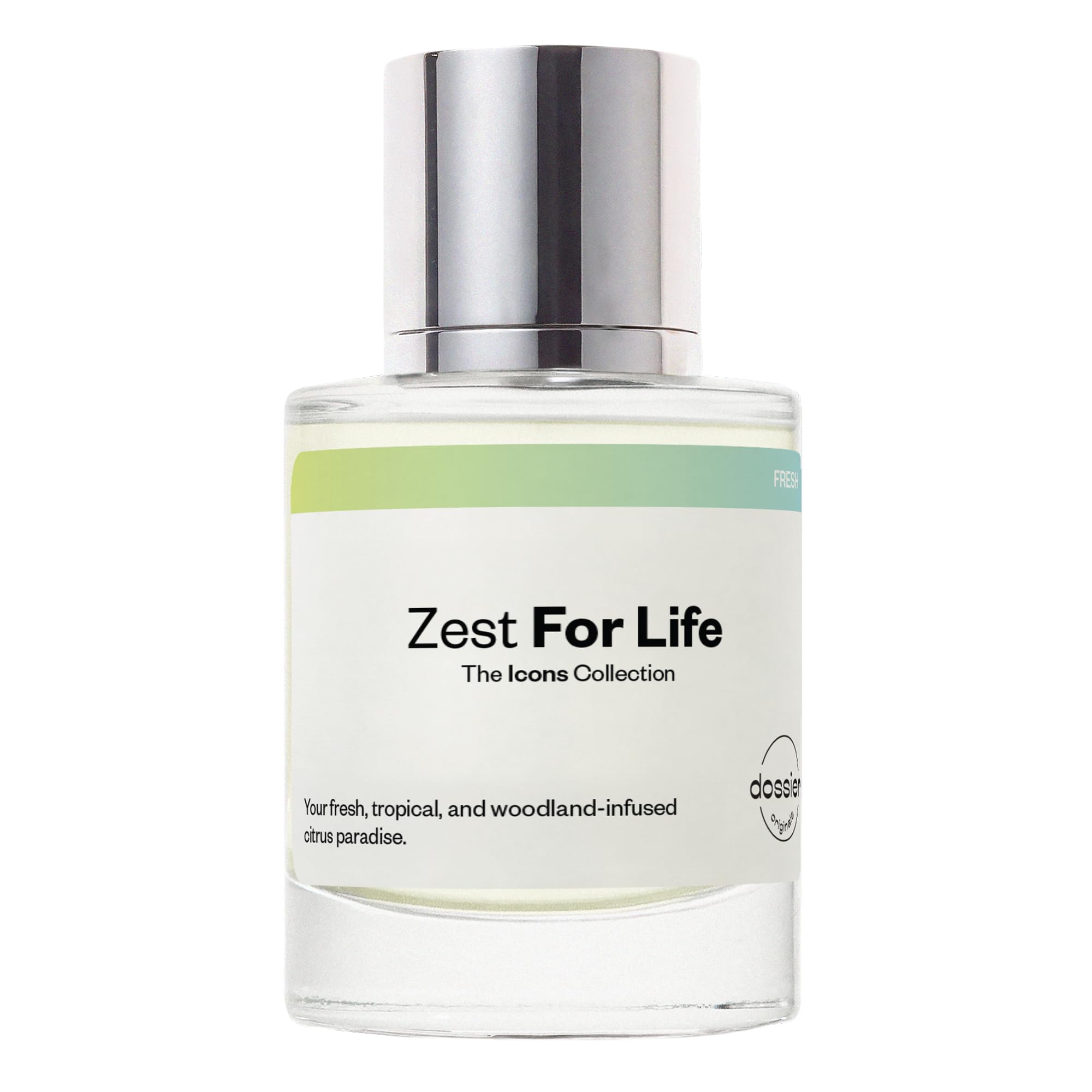 Dossier - Originals - Zest for Life - Eau de Parfum - Long-Lasting Bright Citrus Fragrance - Unisex - 1.7 fl oz (50ml)