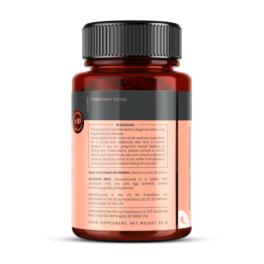Double Strength Silica Complex – 500mg Horsetail Extract (4:1) per Tablet – 90 Tablets – 3 Month Supply – with Zinc, Manganese & Boron
