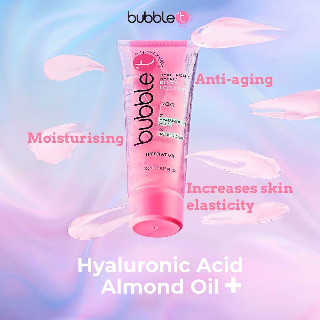 Bubble T Cosmetics Hyaluronic Acid Hybrid Body Lotion 200ml