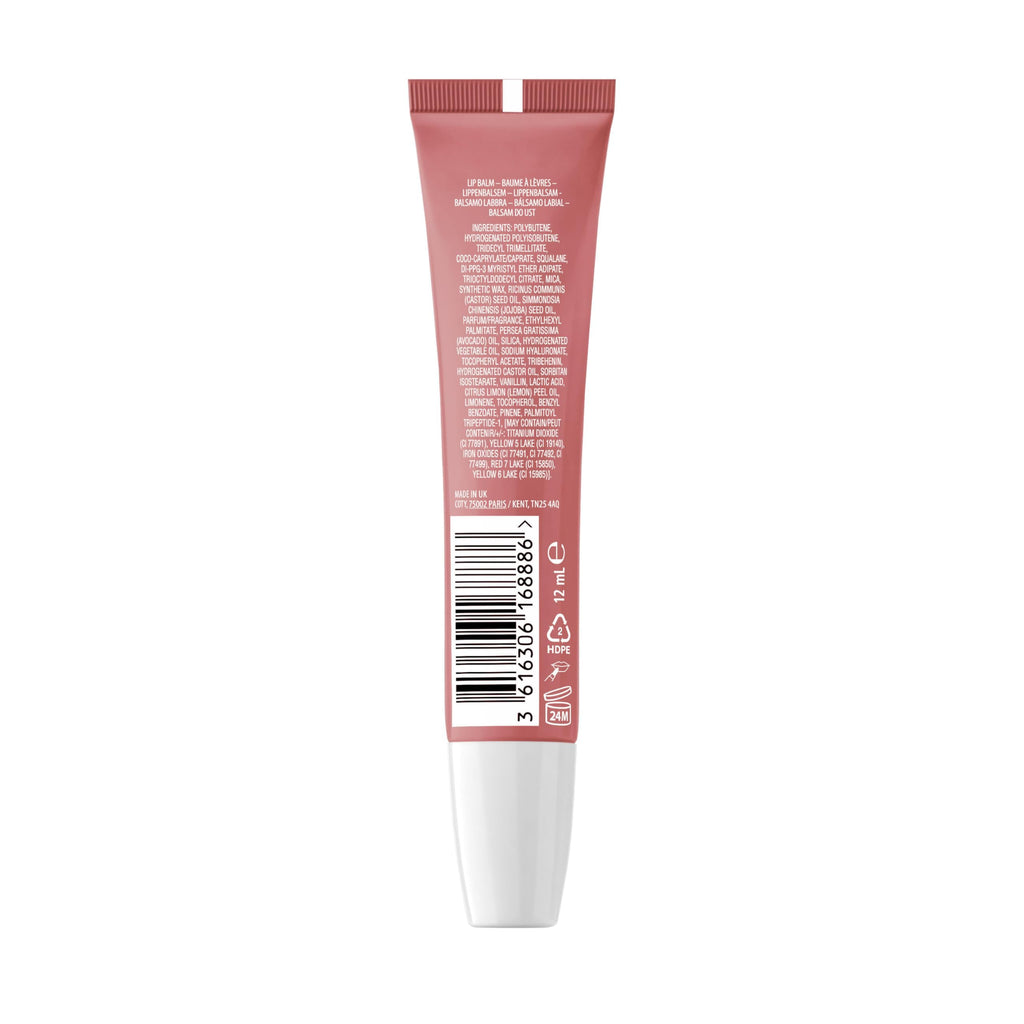 Max Factor Miracle Pure Lip Enhancer, 050 Pink Matcha, Conditioning Tinted Lip Balm, Glossy Colour Tint, With Jojoba Oil & Tripeptide, Vegan