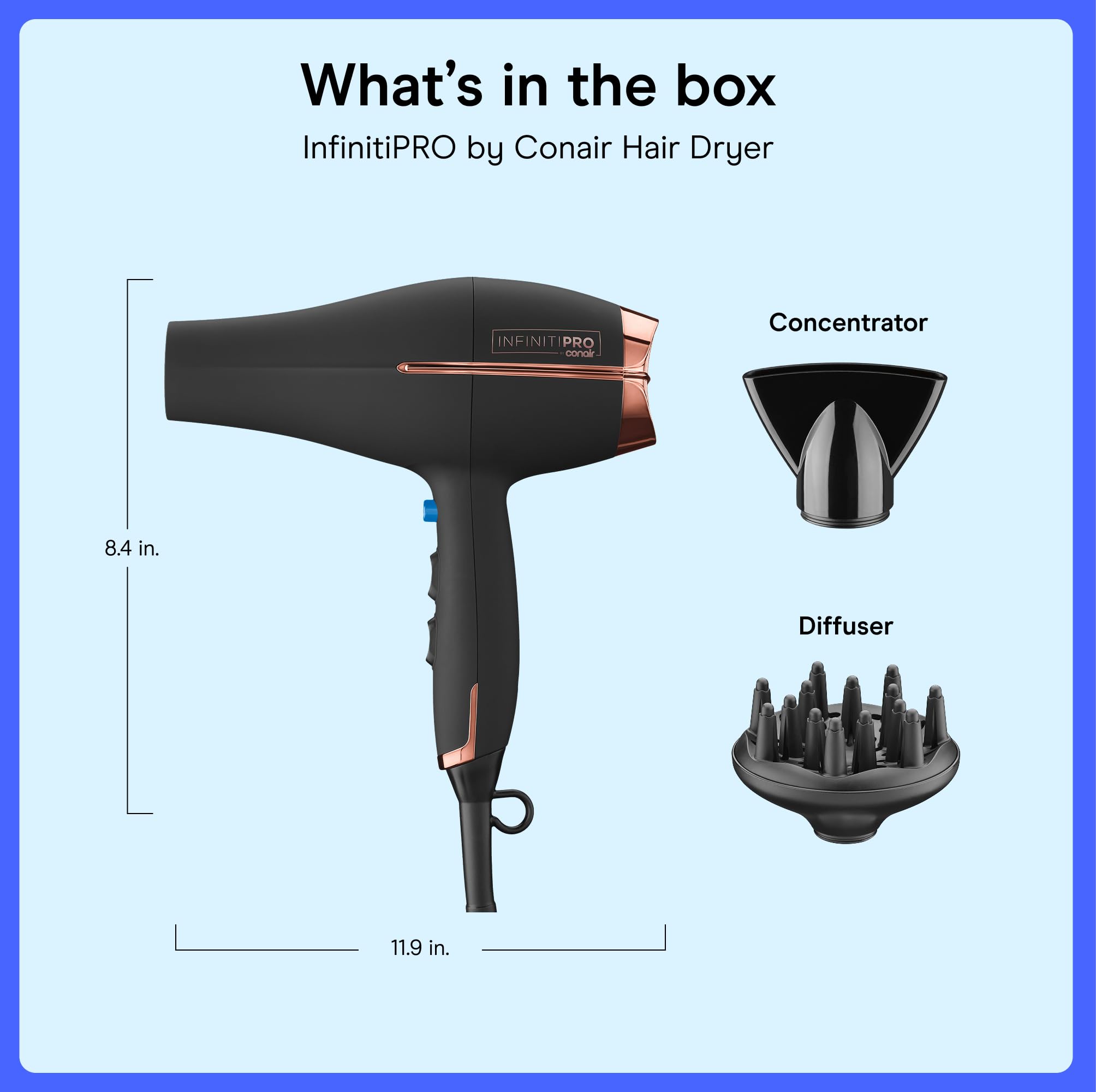 Conair InfinitiPRO AC Motor Pro Hair Dryer