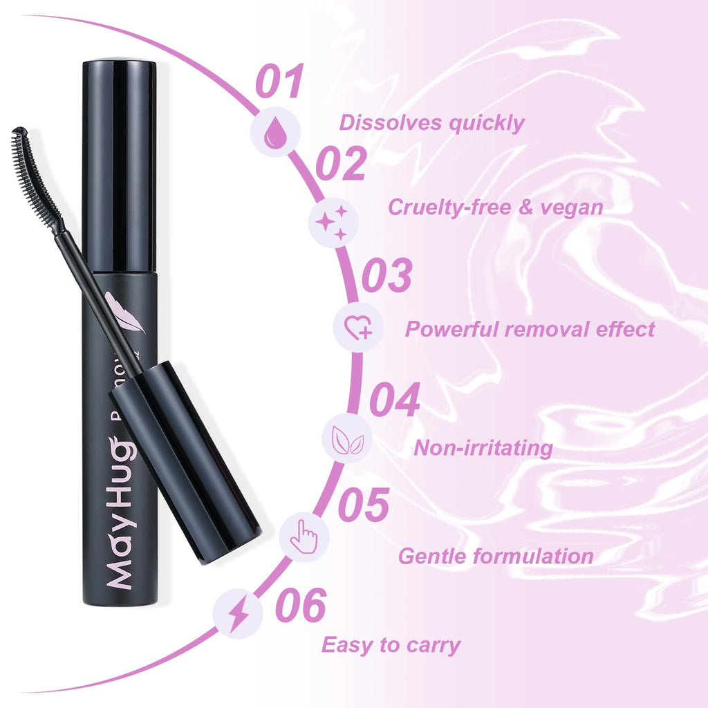 MayHug 3D Wispy Cluster Lashes Kit - Waterproof Lash Clusters 8-18MM C Curl Lashes - 144Pcs Individual Eyelashes Kit with Remover, Bond and Seal (Prism, 4 In 1)