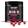 Beast Big D with Creatine Monohydrate Powder 30 Servings, Cranberry