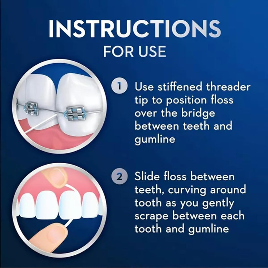 Glide Threader Floss, 30 Single-Use Packets each (Value Pack of 10)