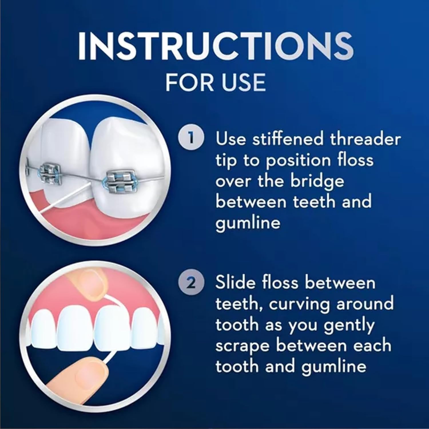 Glide Threader Floss, 30 Single-Use Packets each (Value Pack of 10)