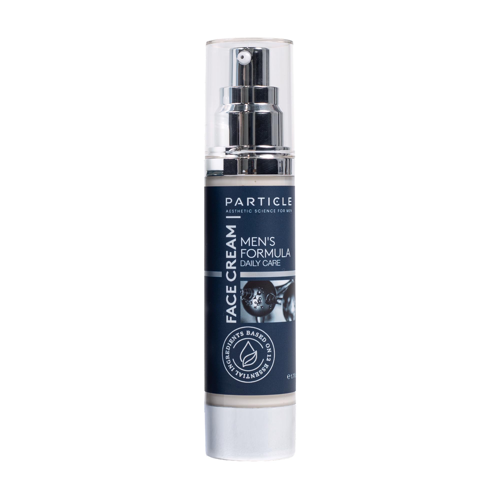 Particle 6-in-1 Face Cream for Men, Men’s Daily Hydrating Moisturizer with Vitamin C, Jojoba Oil, Vitamin E & Hyaluronic Acid, Skin Care Routine, Healthy Skin Support, Pack of 1, 1.7 FL OZ