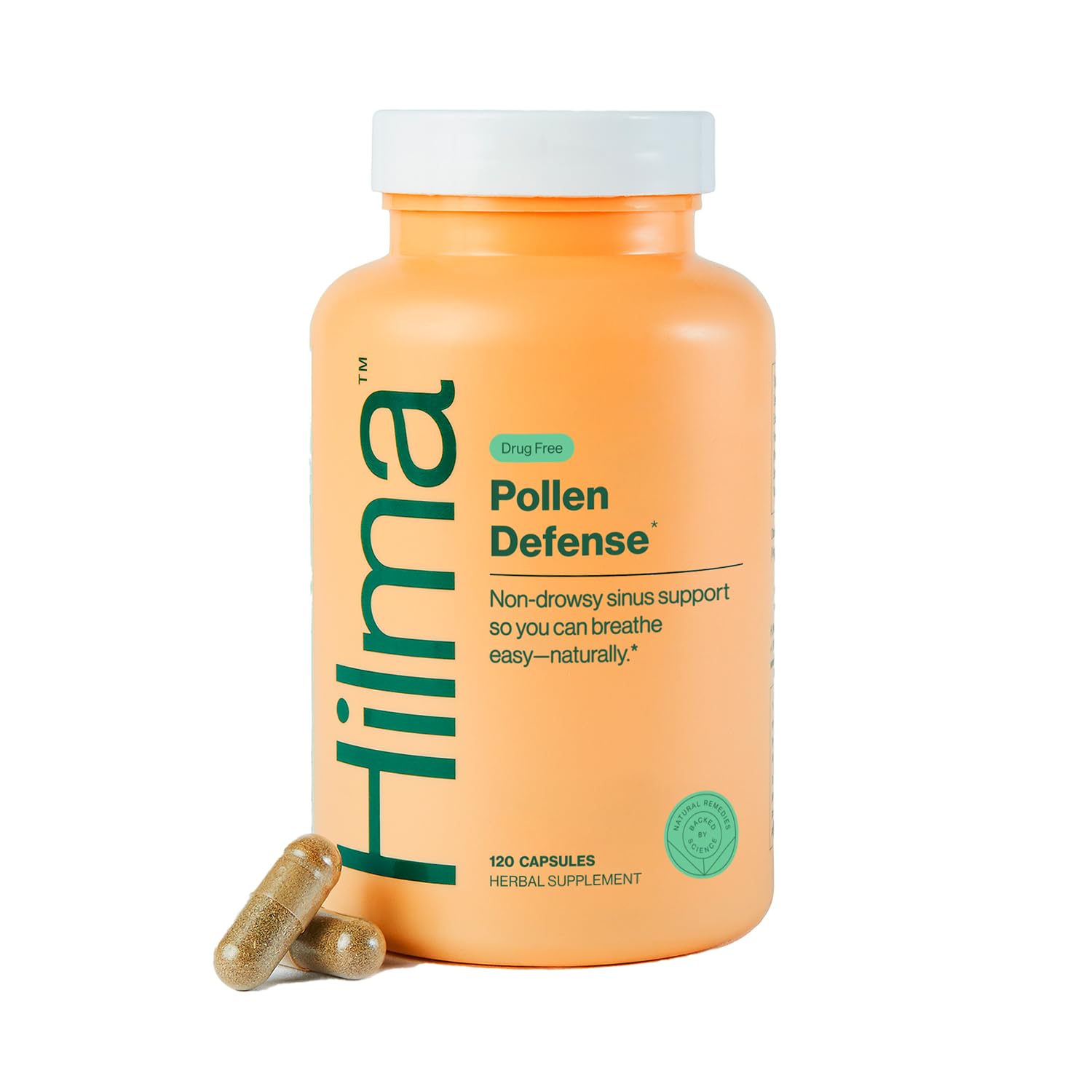 Hilma Natural Sinus Support, 120 Vegan Capsules