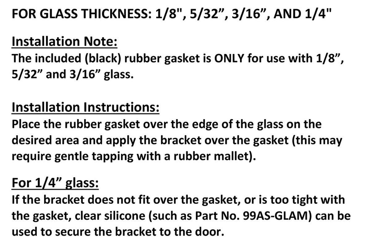 Gordon Glass Brushed Nickel Sliding Frameless Shower Door Single Towel Bar Kit - 30" long