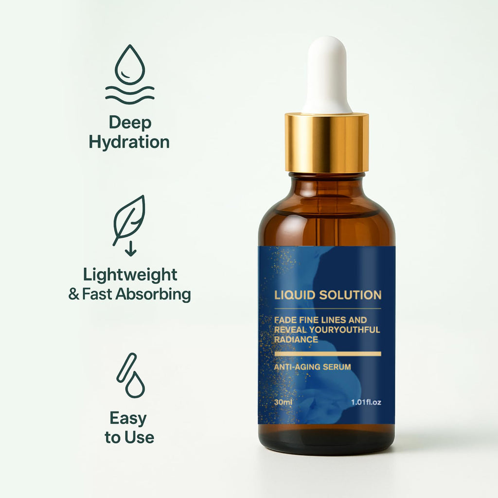 2PCS Ola-vita Serum for Face - Ola-vita Liquid Solution, Deep Hydrating Anti-Aging Treatment, Face Serum for Women, Smooth & Rejuvenate Skin