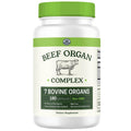 Beef Organ Supplement Grass Fed - 7 Beef Organs Complex from New Zealand - Liver Heart Pancreas Kidney Lung Spleen Bone Marrow - Non-GMO, No Fillers, Hormone & Antibiotic Free - Carnivore Diet - 180ct