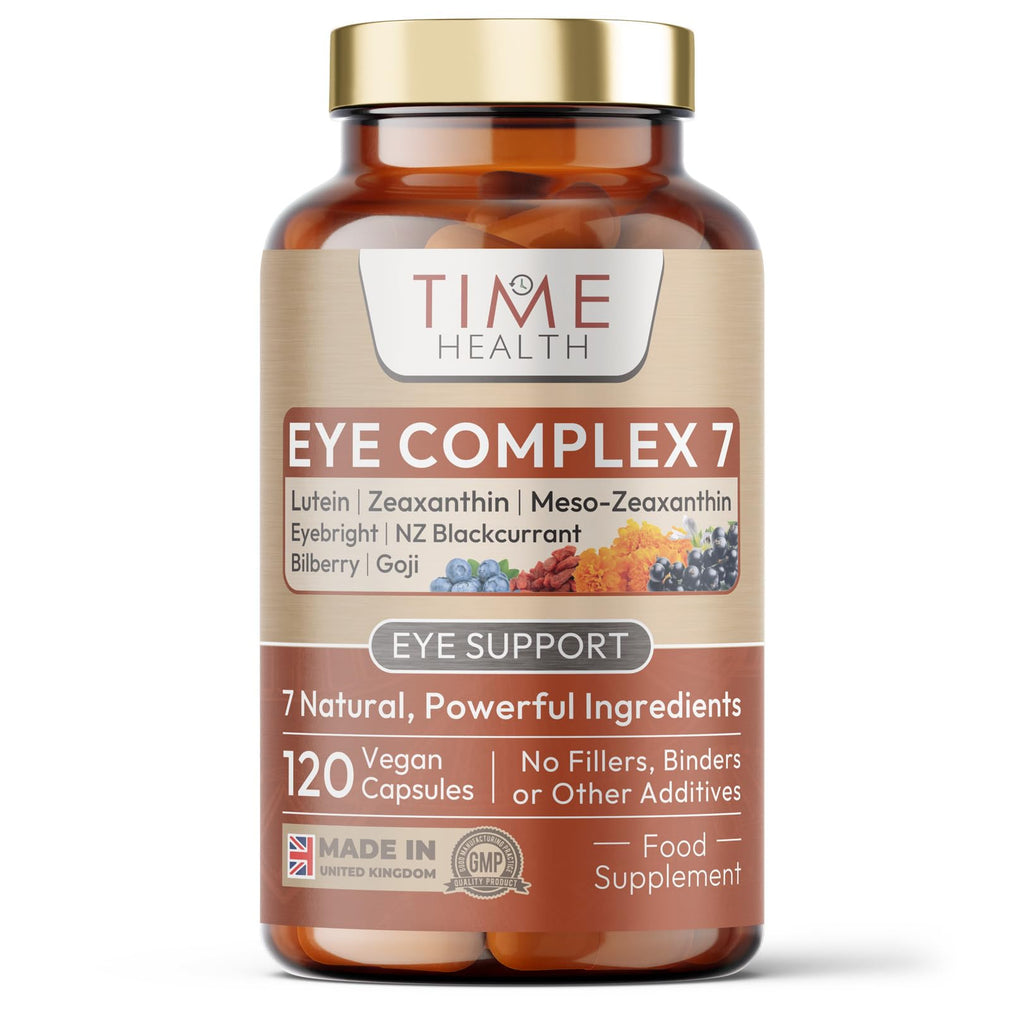 Eye Complex 7-120 Capsules - Lutein, Meso-Zeaxanthin, NZ Blackcurrant